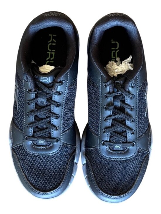 Kuru Quantum 2 Orthopedic Sneakers Jet Black Slate Gray Men’s Size 10.5 Wide New main image 4